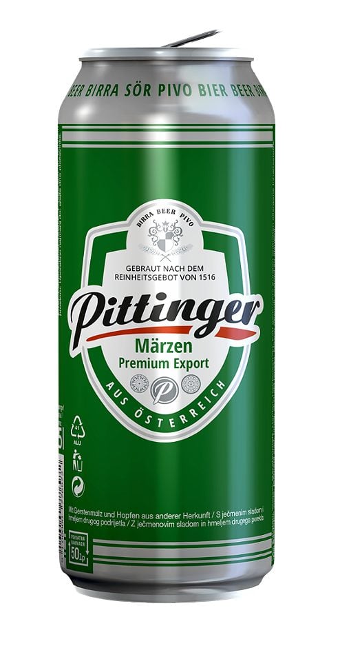Pittinger Märzen Premium Export 500 ML EINWEG ohne Pfand