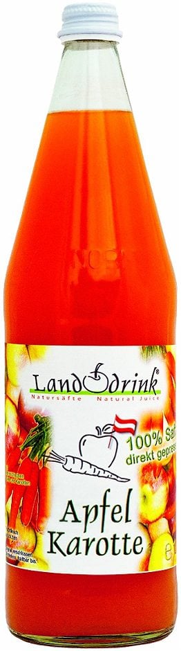 Land-Drink Apfell-Karotte 1 L MEHRWEG