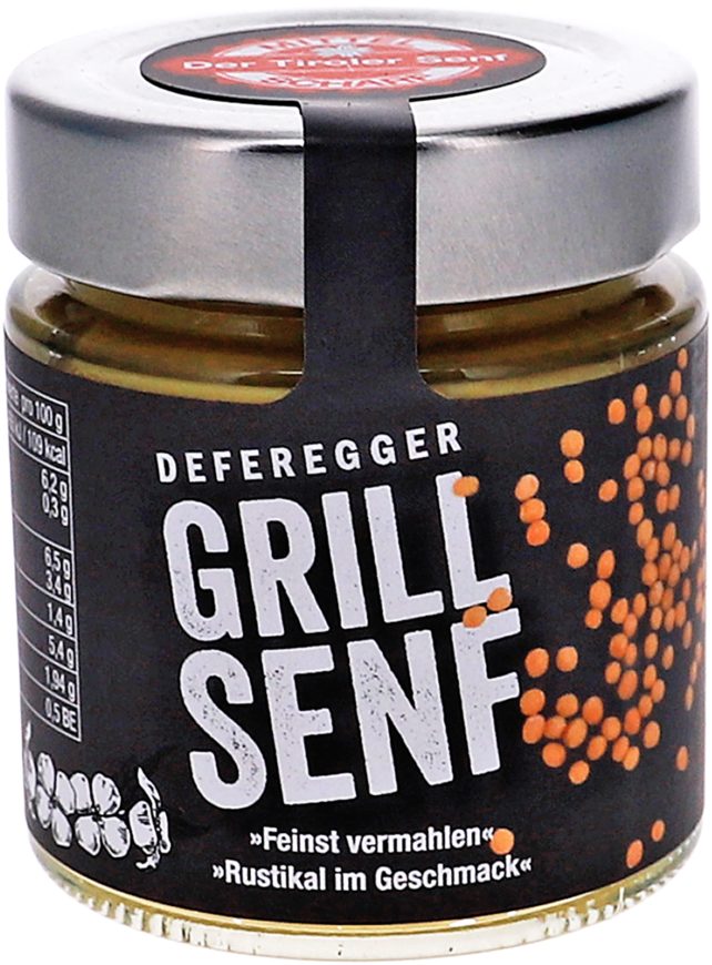 Deferegger Grill Senf 160 G