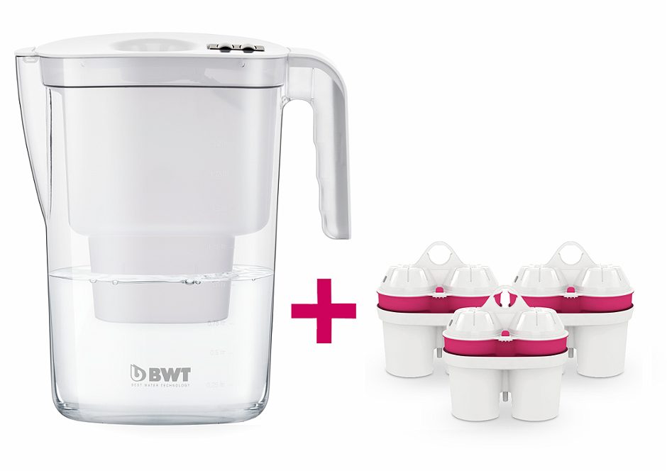 BWT Tischwasserfilter Vida + 3Mg2