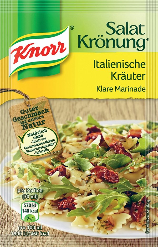 Knorr Salat Krönung Dressing Italienische Kräuter 8g