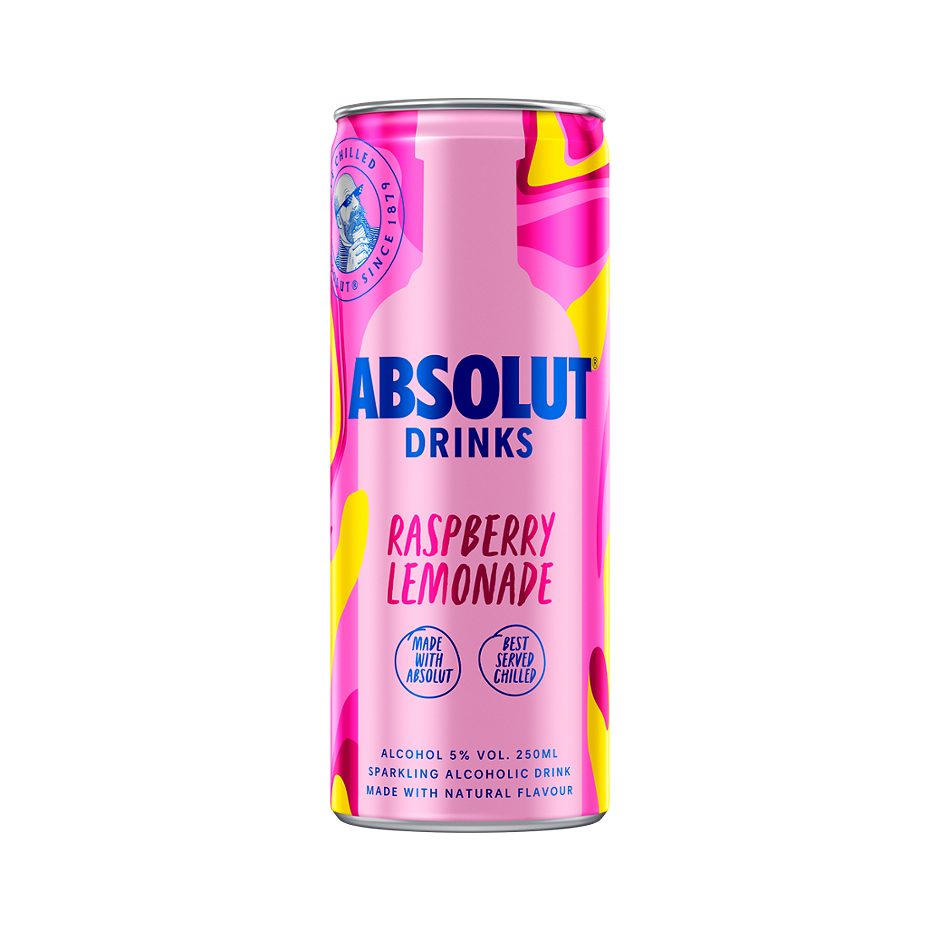 Absolut Raspberry Lemonade 250 ML EINWEG mit Pfand