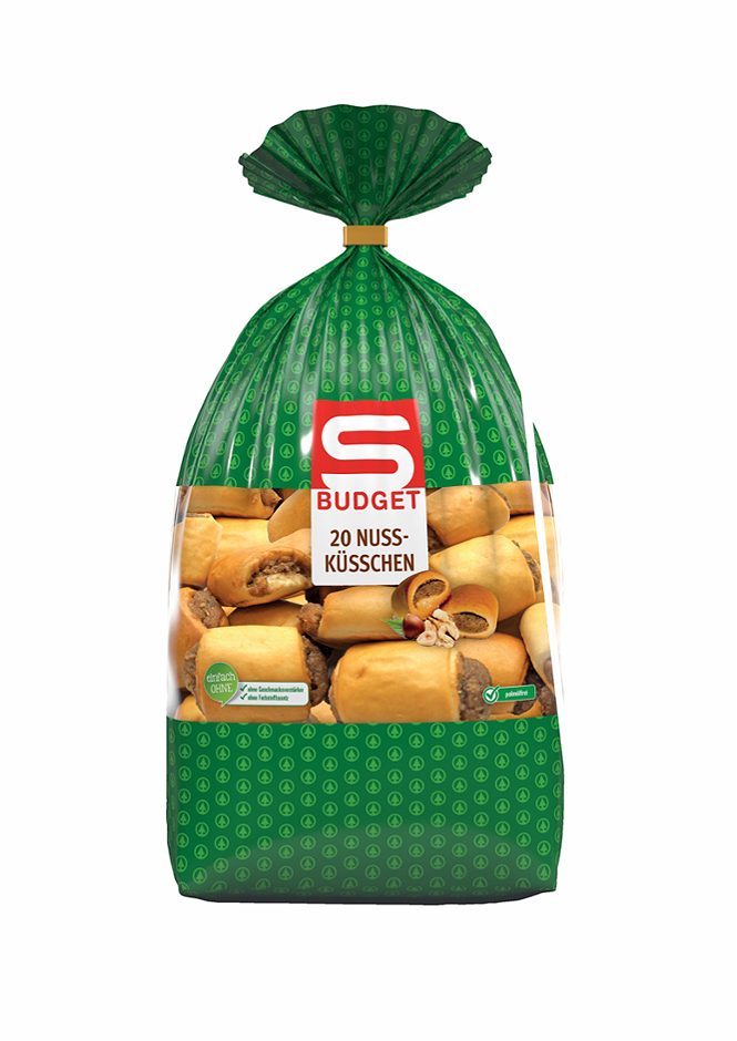 S-BUDGET Nuss-Küsschen 360 G