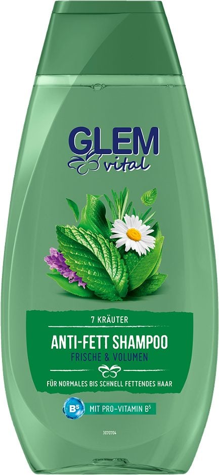Glem Vital Anti-Fett Shampoo 7 Kräuter 350ml