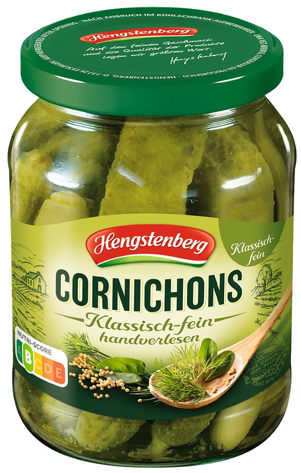 Hengstenberg Cornichons klassisch 330 G