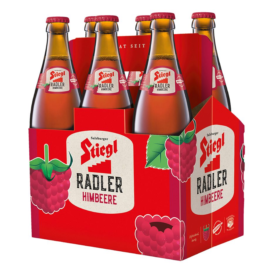 Stiegl Radler Himbeere 6x0,5l 3.000 ML MEHRWEG