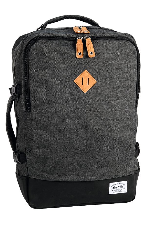 Kabinenrucksack Grau 54m