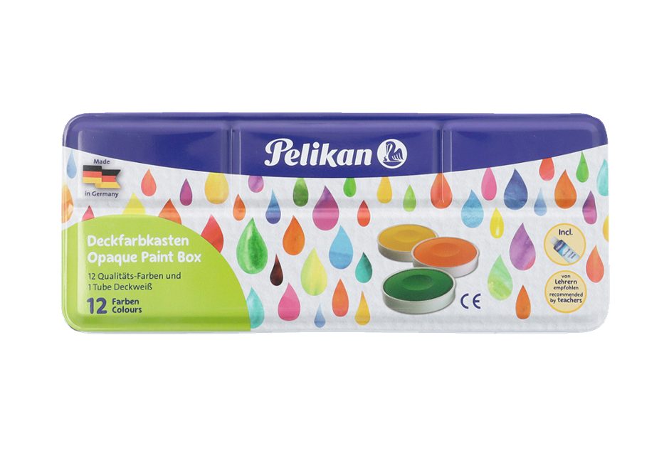 Pelikan Deckfarbkasten 12 Farben