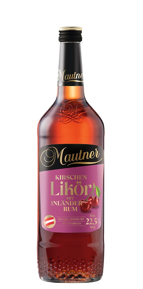 Mautner Kirschenlikör mit Inländer Rum 0,7 L