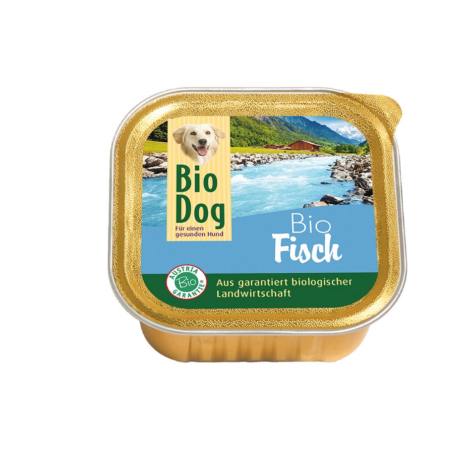 Bio Dog Hundenahrung Fisch 300 G