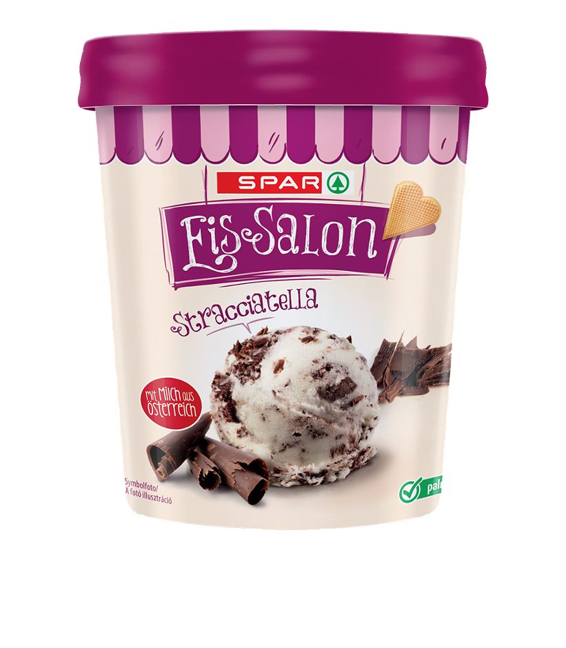 SPAR Eis-Salon Stracciatella 480 ML