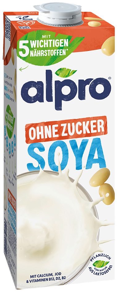 Alpro Sojadrink ohne Zucker 1 L EINWEG ohne Pfand