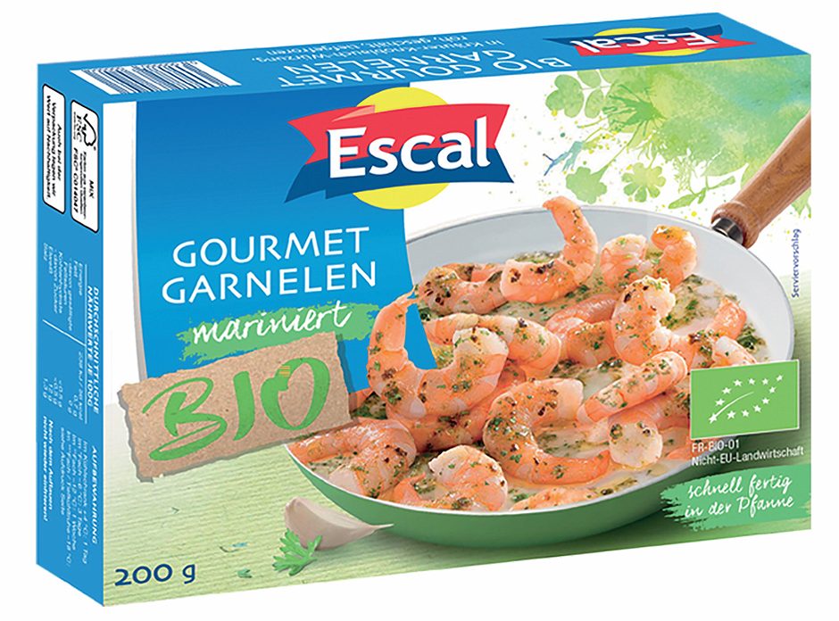 Escal bio-Garnelen Kräuter-Knoblauch Würzung 200 G