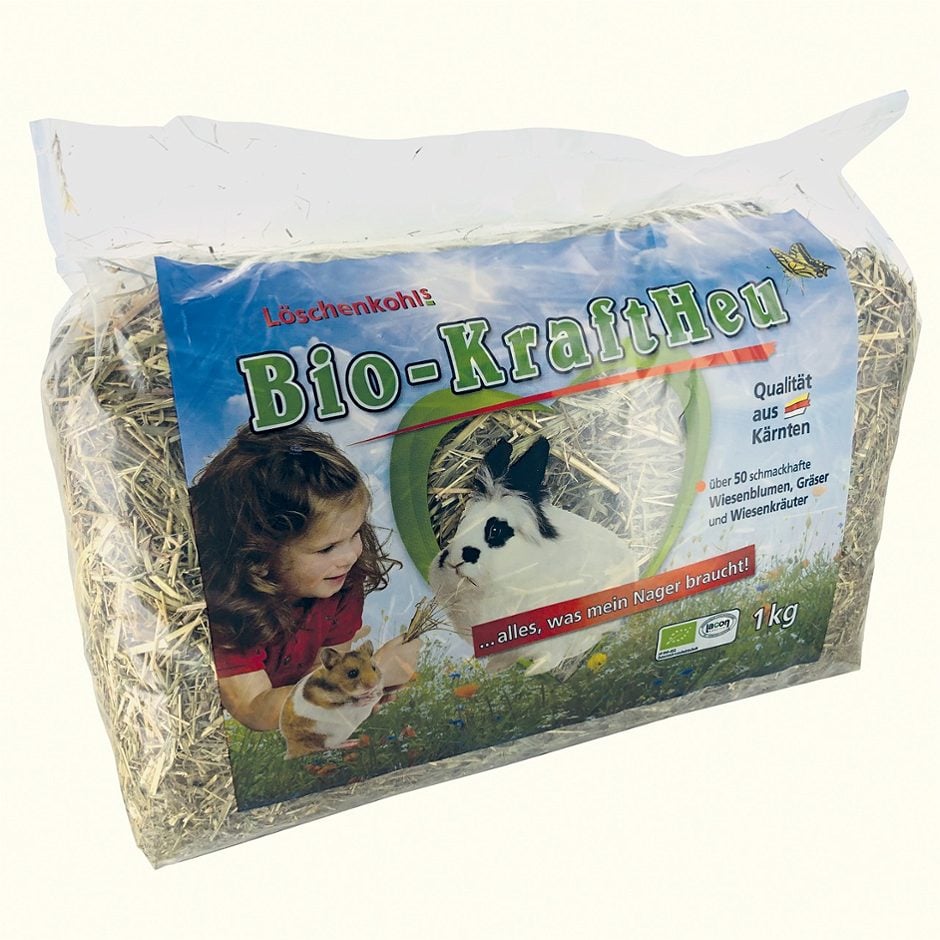 Löschenkohls Bio Kraft Heu 1 KG