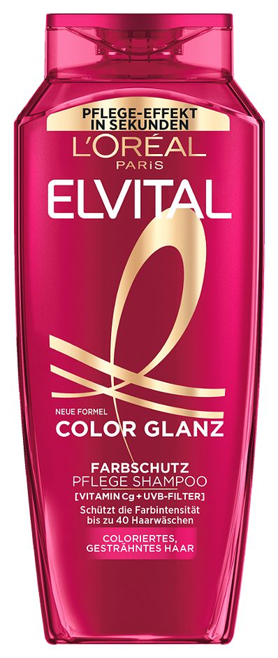 L'OREAL Elvital Farbschutz Pflege-Shampoo Color-Glanz 400ml