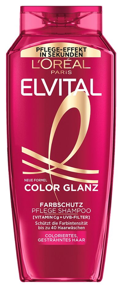 L'OREAL Elvital Farbschutz Pflege-Shampoo Color-Glanz 400ml