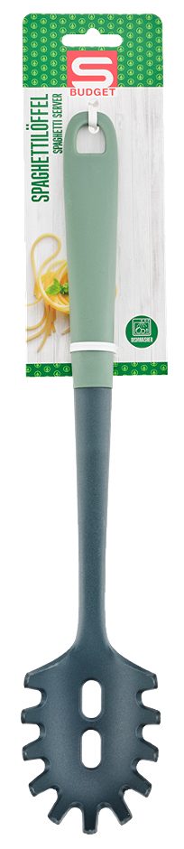S-BUDGET Spaghettilöffel Polypropylengriff 310 mm