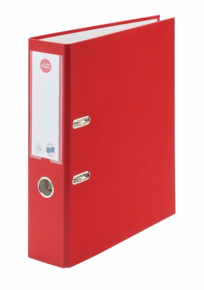 SPAR office Ordner A4, rot 7,5cm