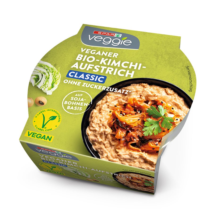 SPAR Veggie veganer Bio-Kimchi-Aufstrich Classic 125 G
