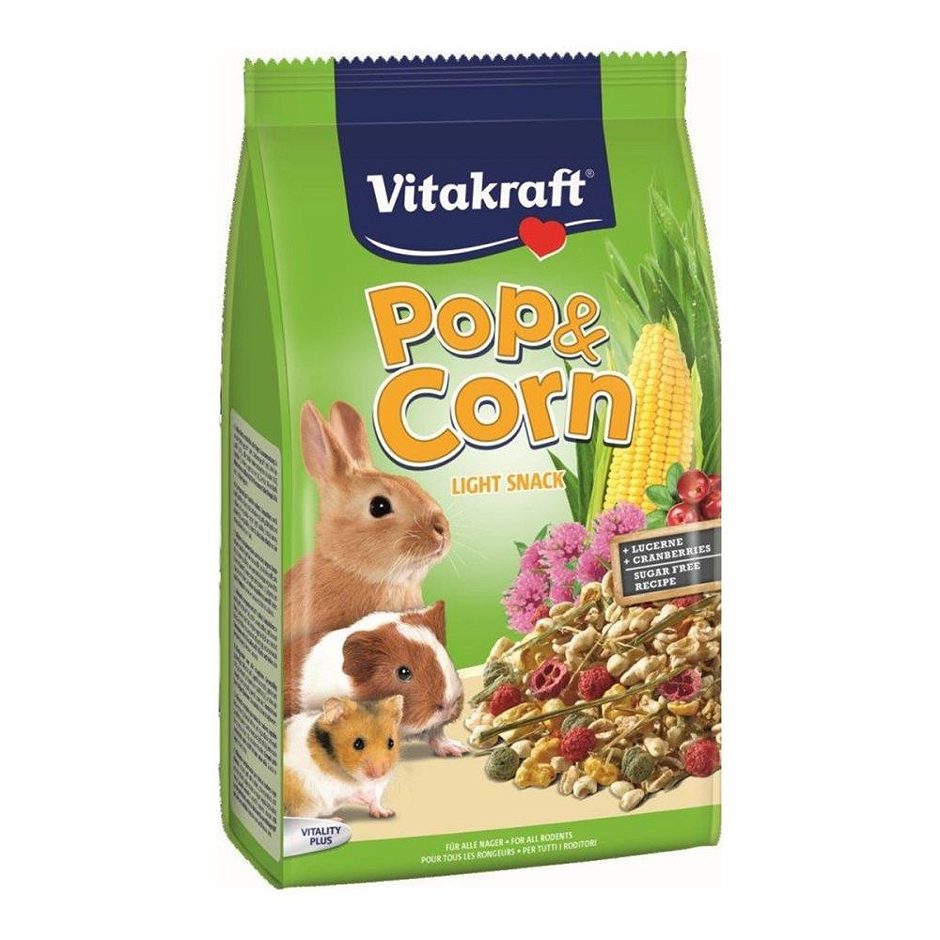 Vitakraft Snack für Nager Pop & Corn 200 G