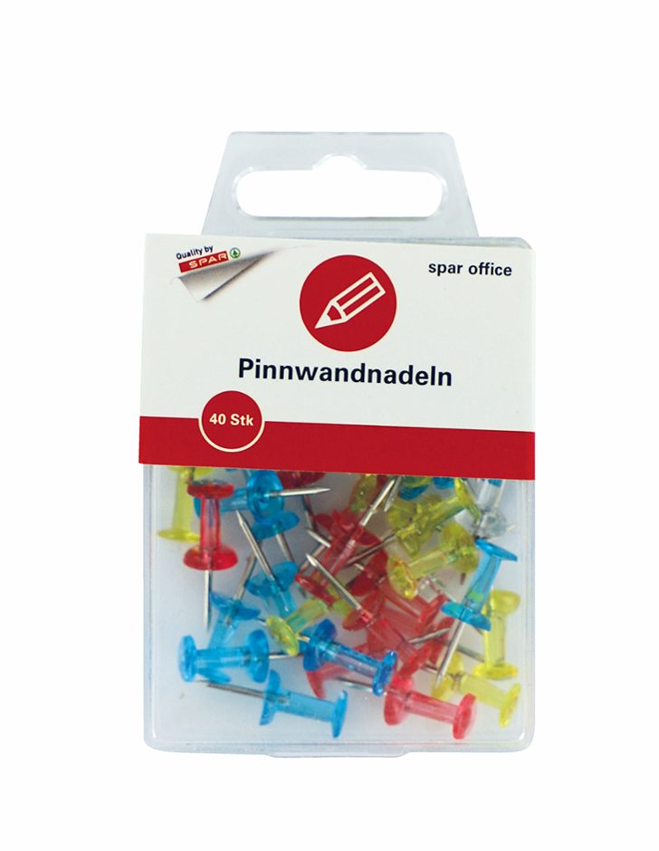 SPAR office Pinnwandnadeln bunt