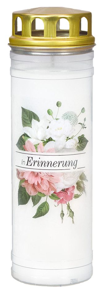 Jeka Motivgrablicht 5 Tage Rose/Erinnerung