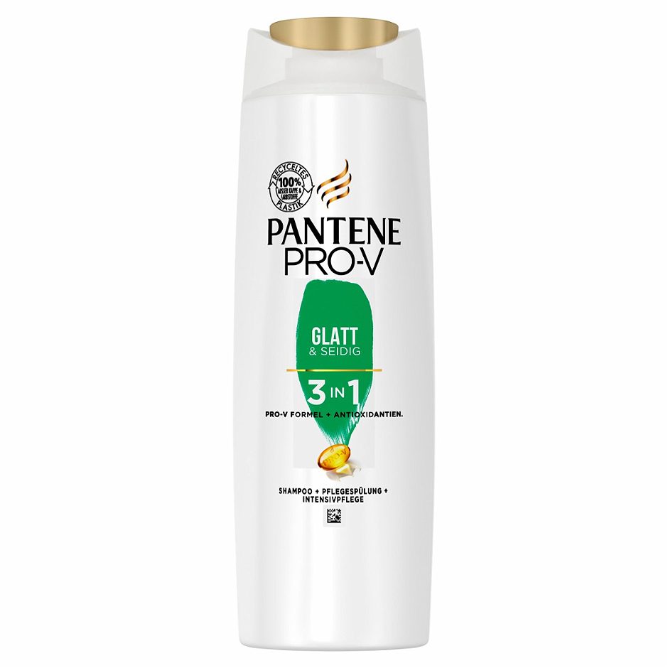 Pantene Pro-V Shampoo 3in1 Glatt & Seidig 250ml