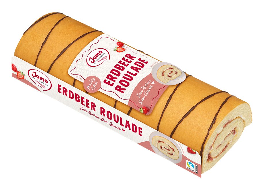Jomo Erdbeer-Roulade 300 G