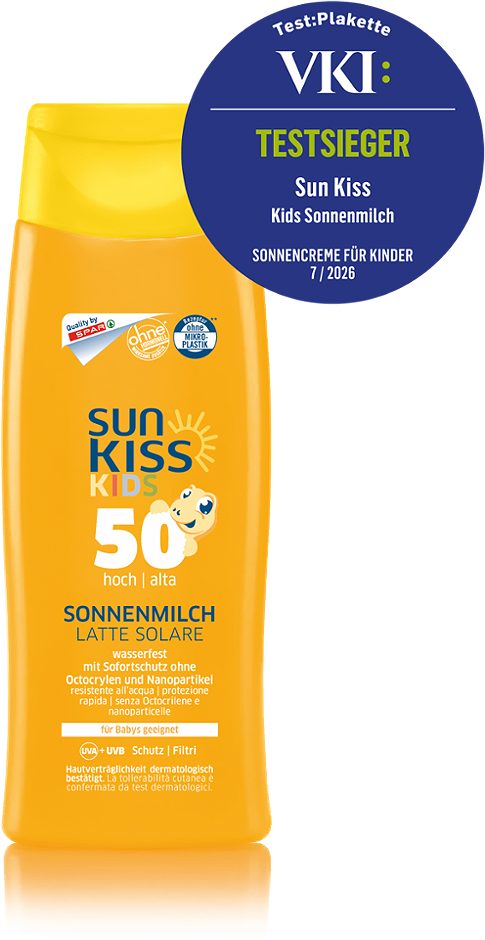 SUN KISS Kids Sonnenmilch LSF 50 200 ml