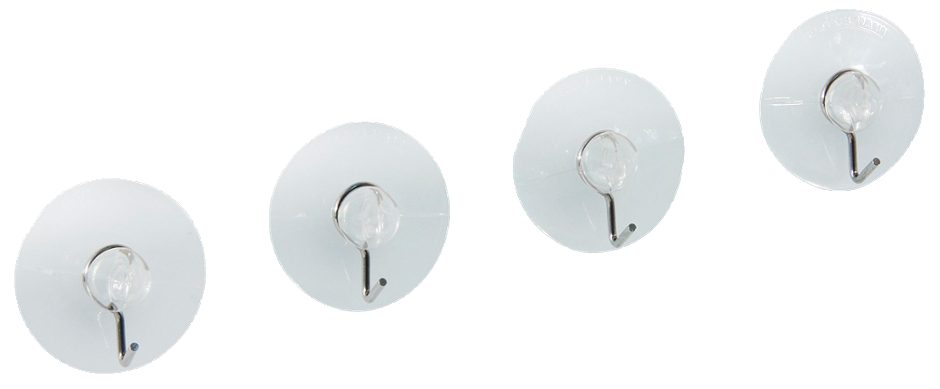 Fackelmann Saughaken, 45mm 4 Stück
