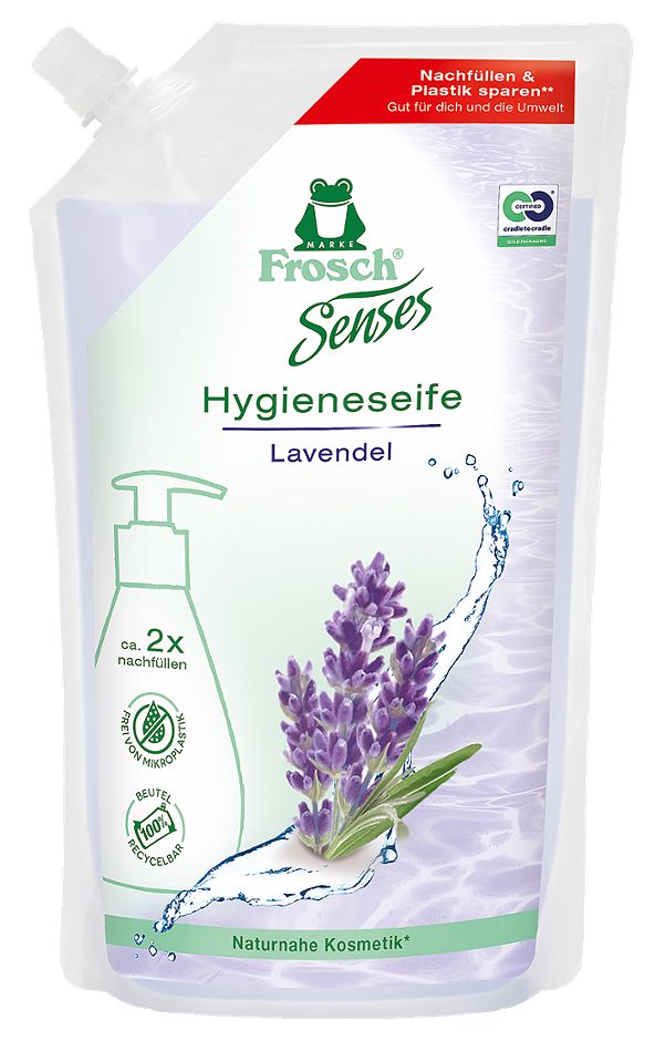 Frosch Reine Pflege Hygieneseife Nachfüller Lavendel 500ml