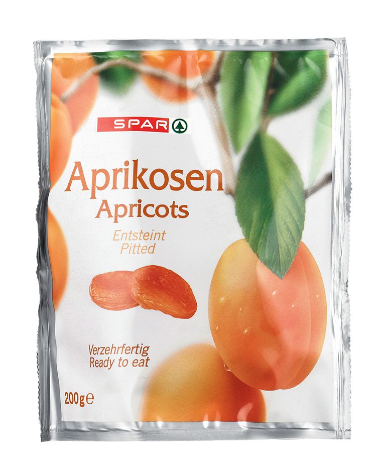 SPAR Entsteinte Aprikosen verzehrfertig 200 G