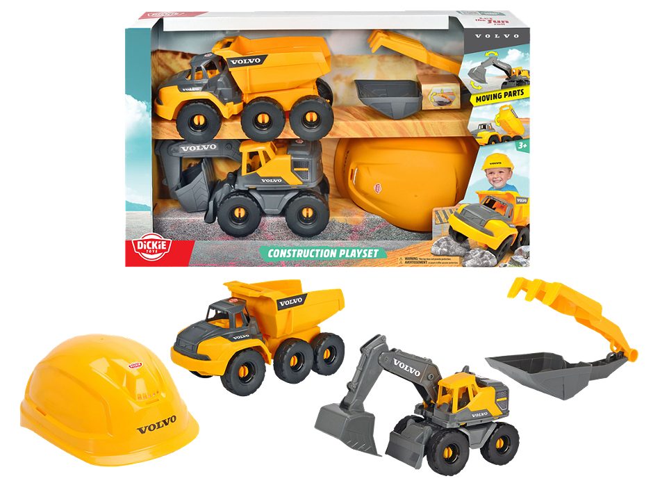 Dickie Toys Volvo Construction Spielset