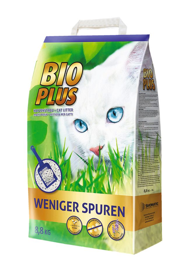 Bio Plus Katzenstreu Weniger Spuren 8,8 KG