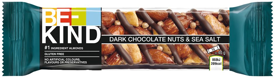 BE-KIND Riegel Dark Choc Nuts & Sea Salt 40 G