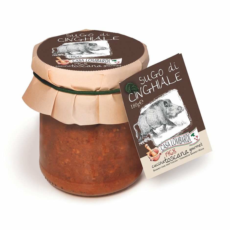 Casa Lombardi Tomatensauce mit Wildschwein 180 G
