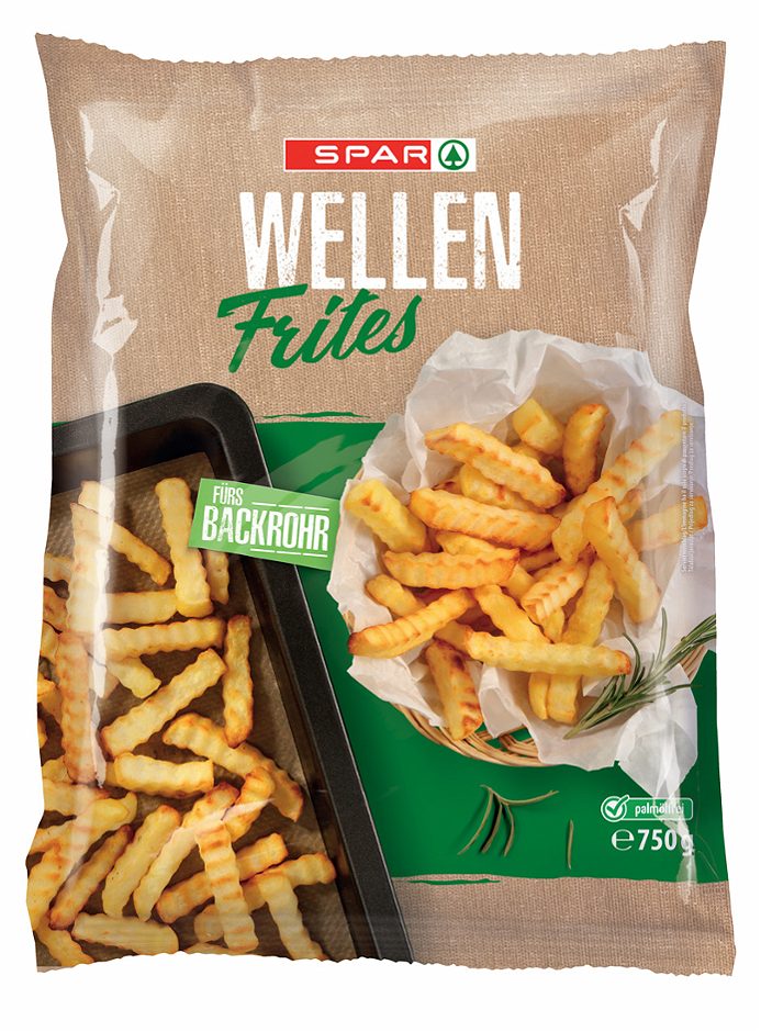 SPAR Wellen Frites 750 G
