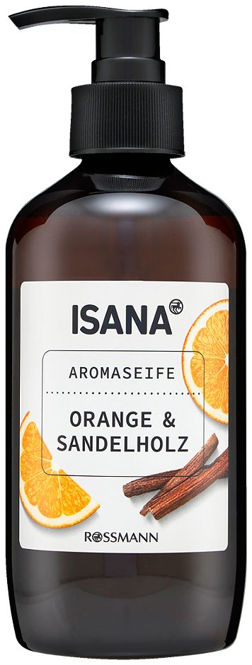Isana Aromaseife Orange & Sandelholz 350ml