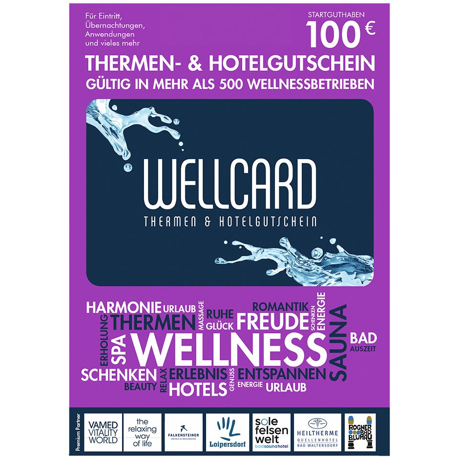 Wellcard Gutschein 100 €