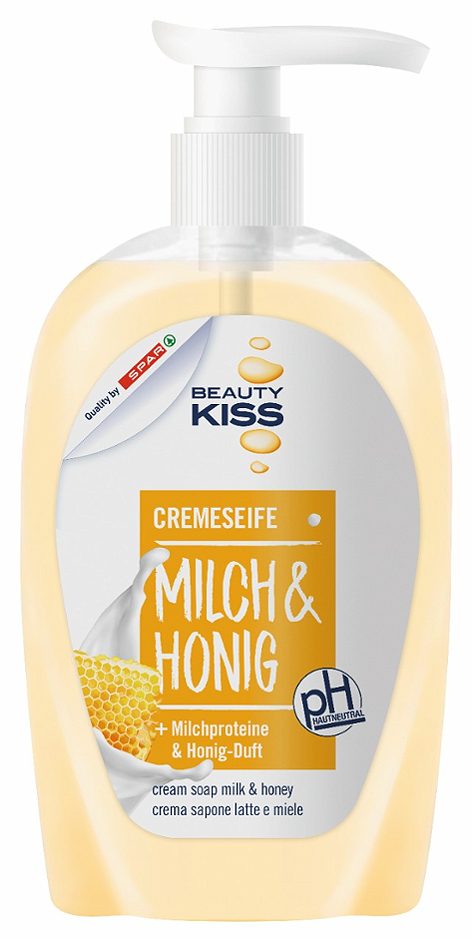 BEAUTY KISS Cremeseife Milch & Honig 500ml