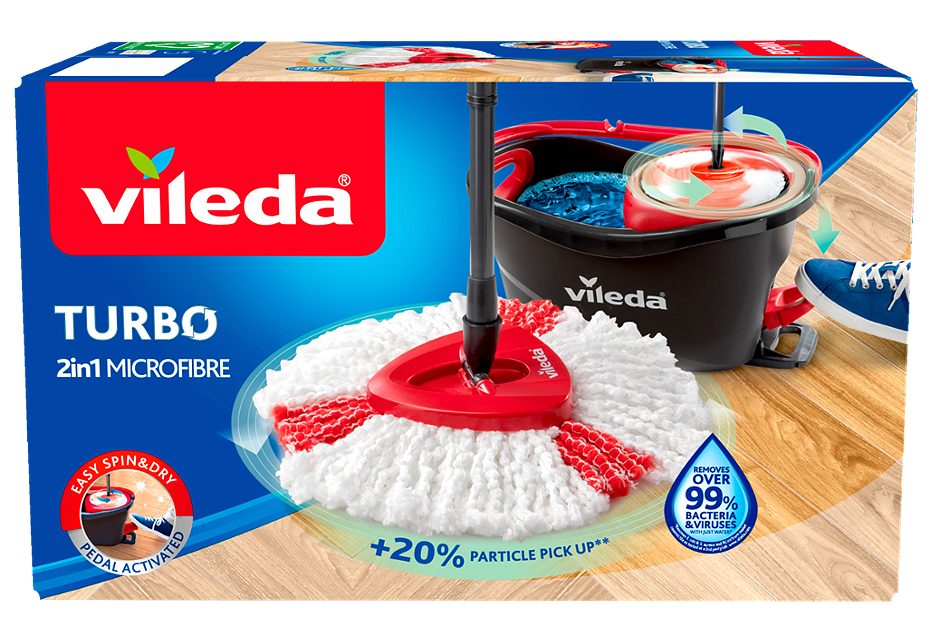 Vileda Easy Wring Clean Turbo Turbo Set
