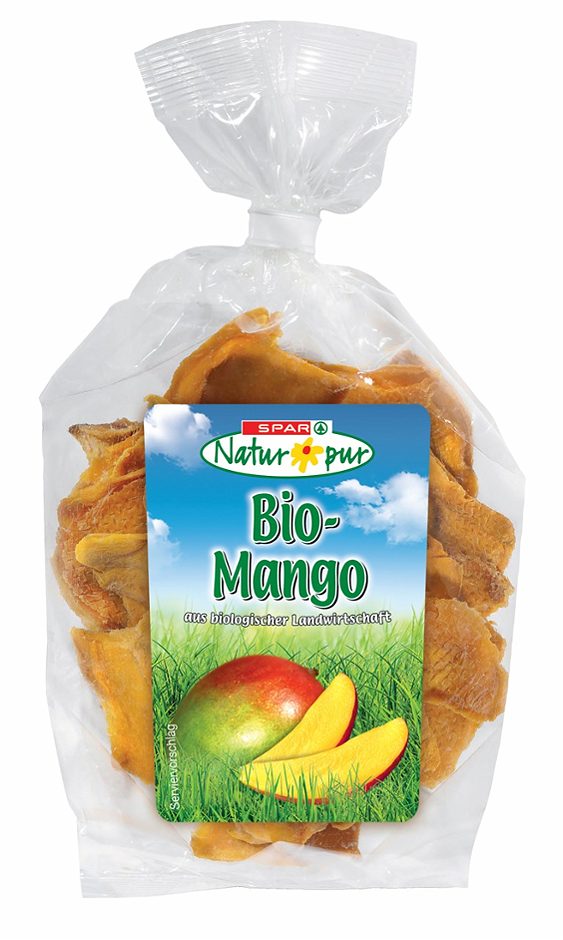 SPAR Natur*pur Bio-Mangostücke 100 G