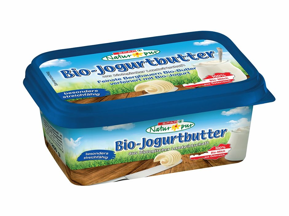 SPAR Natur*pur Bio-Jogurtbutter 250 G