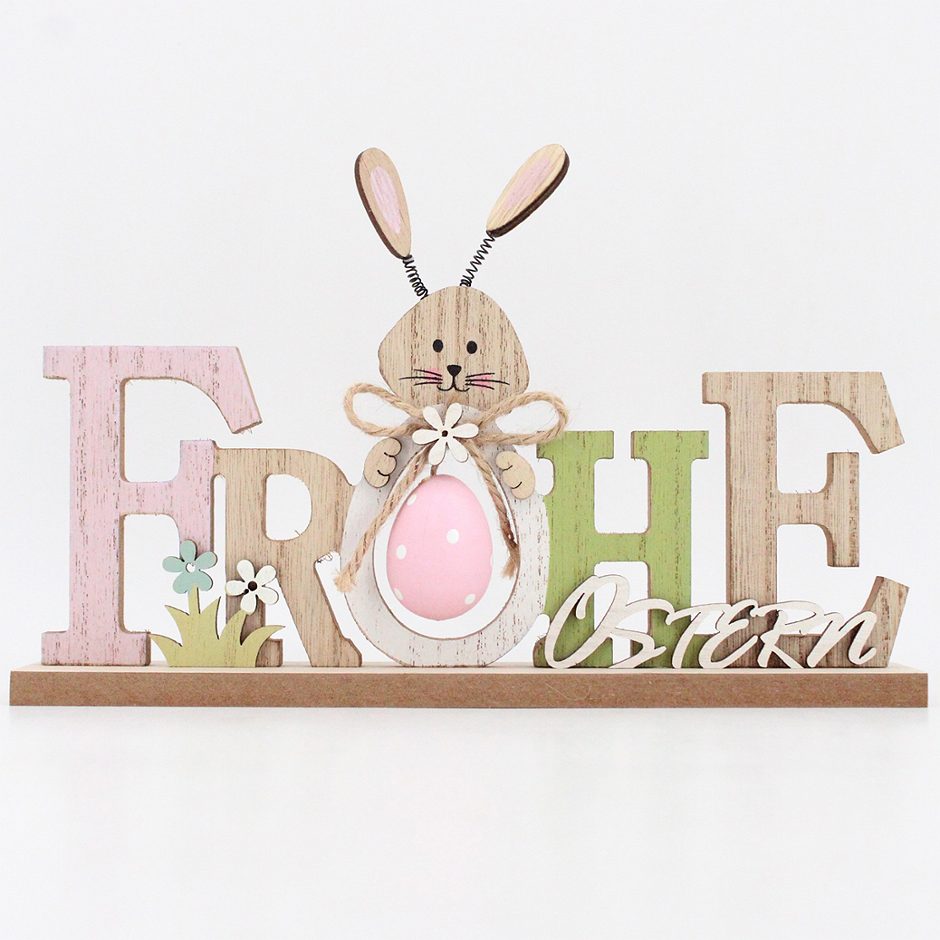 Kuwopa Holzstand Frohe Ostern