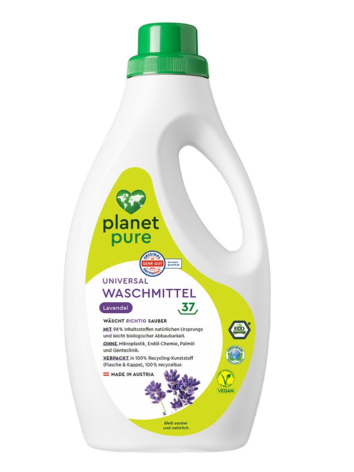 Planet Pure Universal Waschmittel Lavendel 37WG