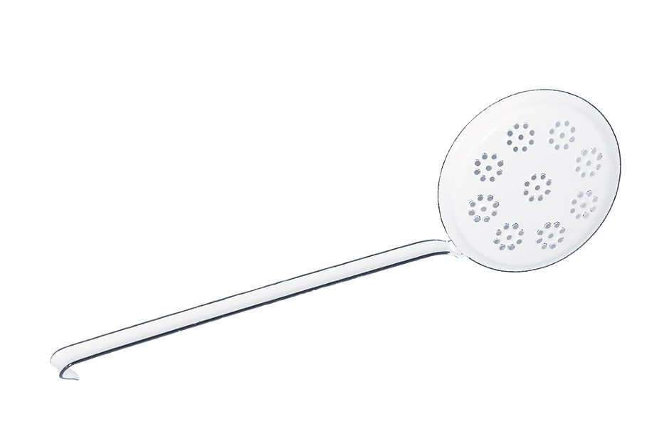 Riess Emaille Backschaufel weiss 12 cm
