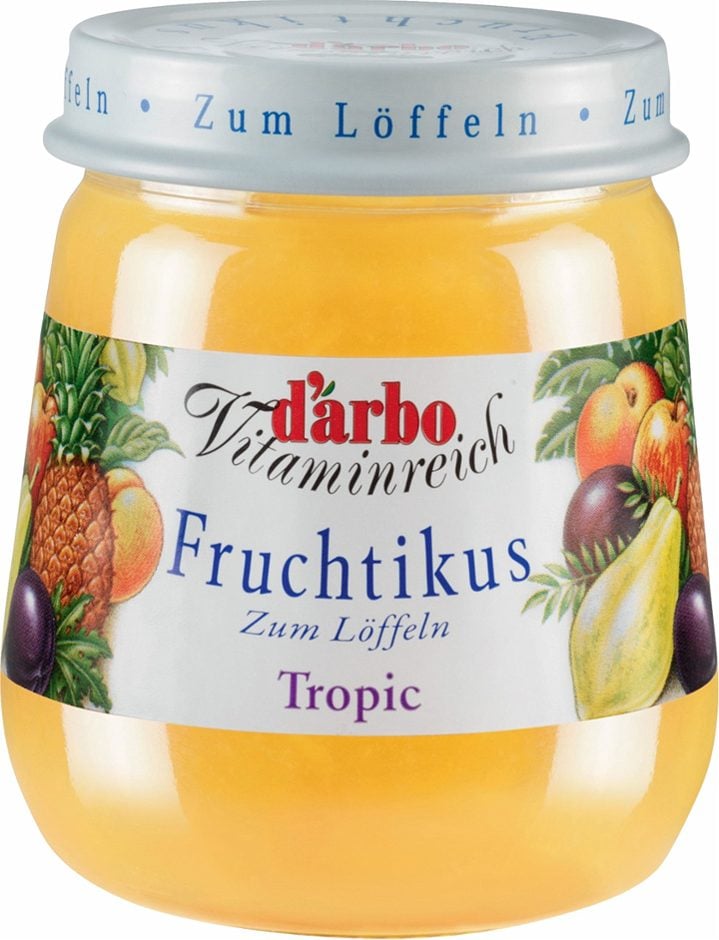 Darbo Vitaminreich Fruchtikus Tropic 125 G