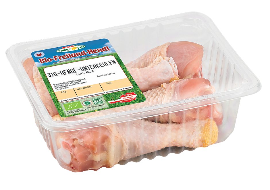 SPAR Natur*pur Bio-Hendl Unterkeulen 1 KG