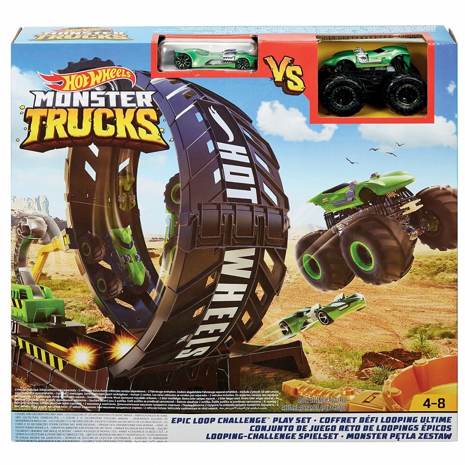 HotWheels Monster Trucks Loop Spielset