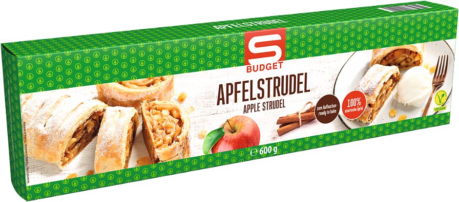 S-BUDGET Apfelstrudel 600 G